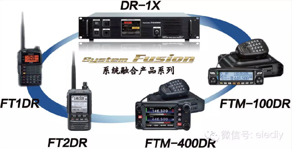 八重洲数字对讲机全家福
